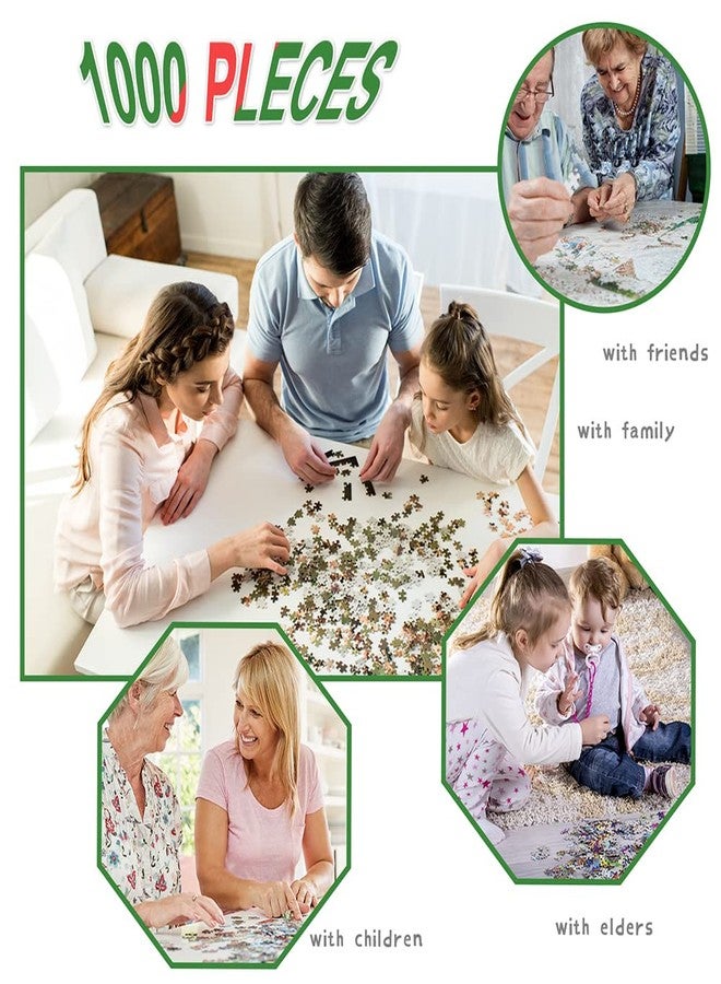 Blppldyci 1000 Piece Puzzles for Adults - Dog Party - Jigsaw Puzzles for Adults and Kids 1000 Piece Educational Games Colorful Puzzles for Home Decoration(27.6"x 19.7") - Image 5